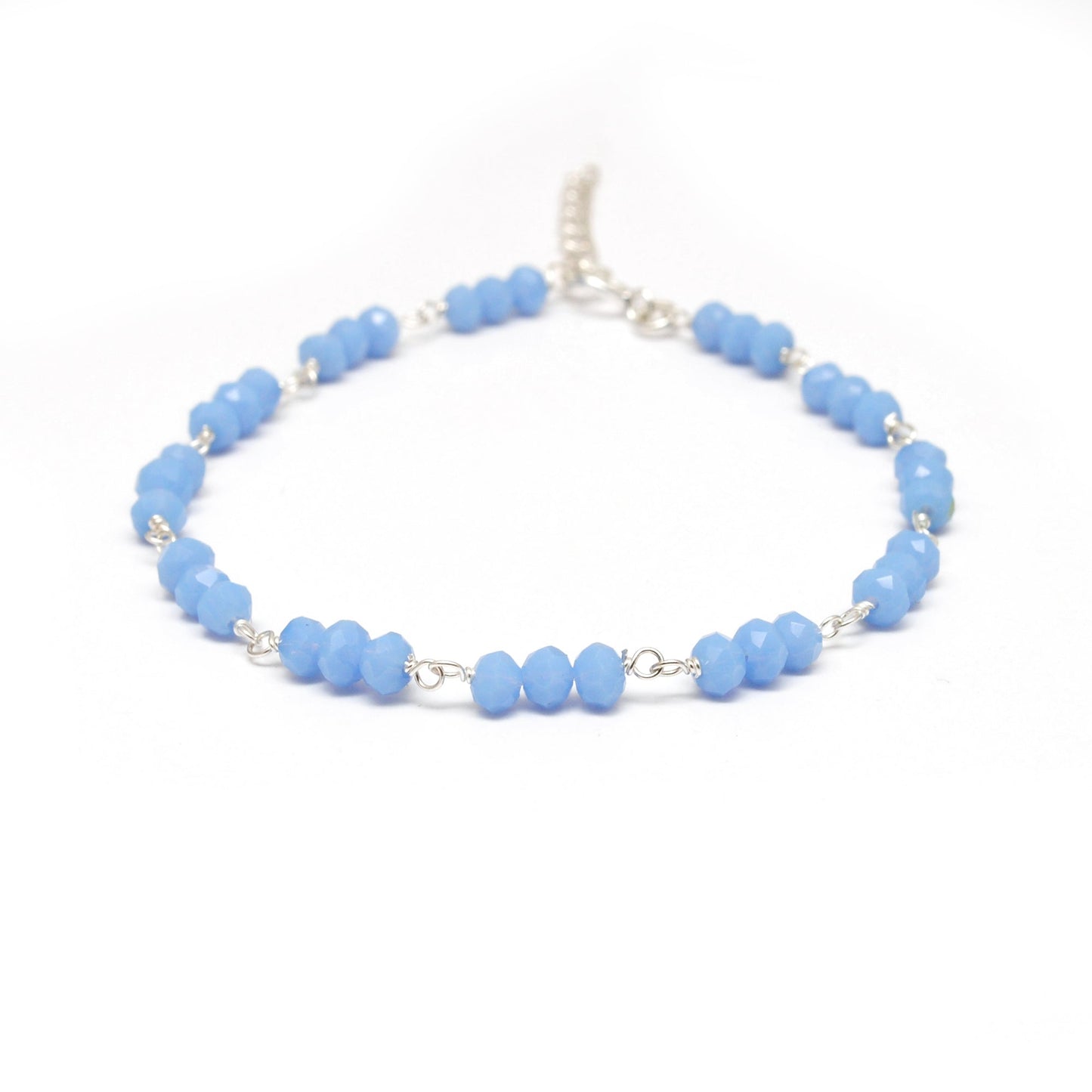 925 Sterling Silver Necklace with Moonstone, Labradorite & Chalcedony Gemstone - Sar Gems