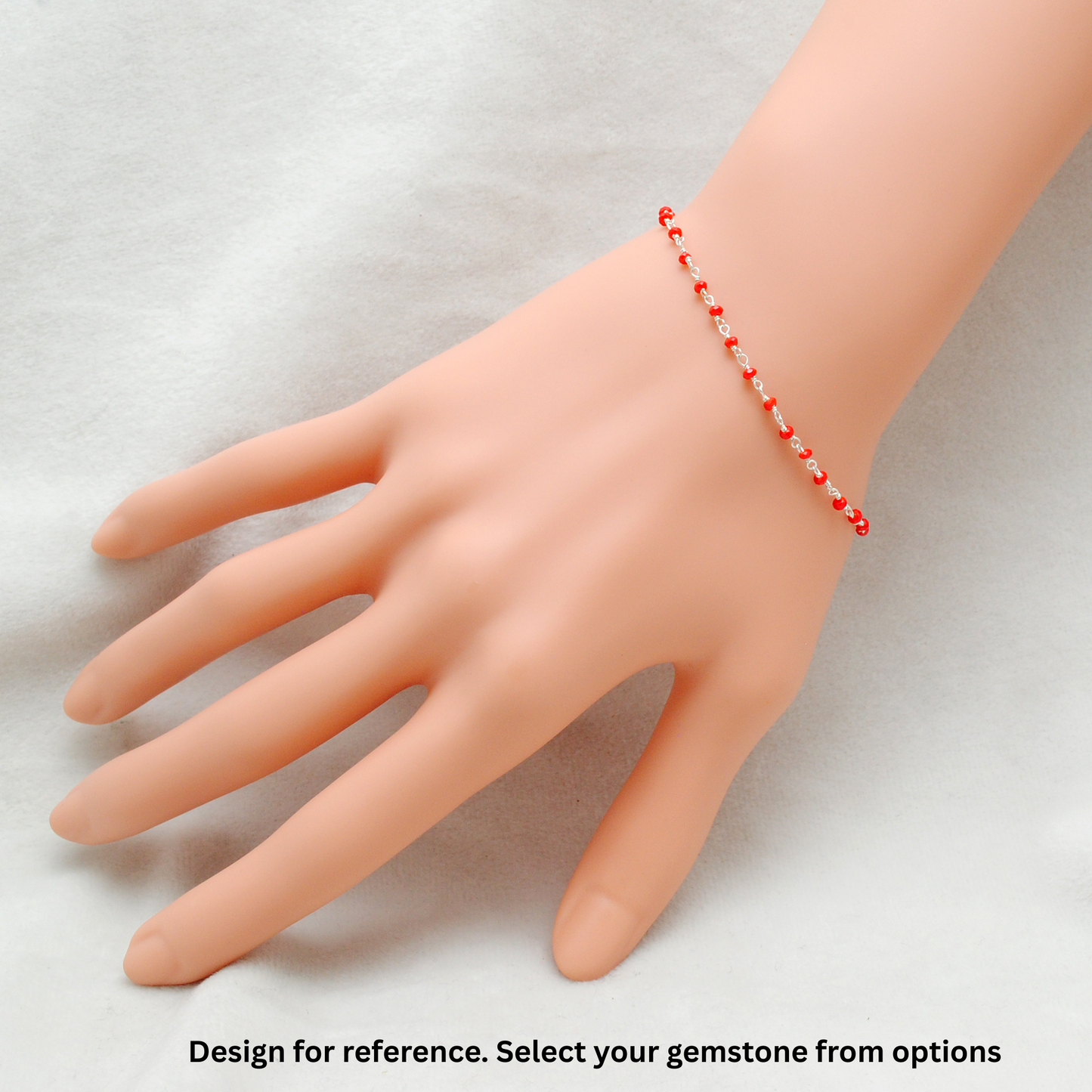 925 Sterling Silver Bracelet with Emerald Quartz, Ruby Zoisite, Pink & Kunzite Quartz Gemstones - Sar Gems