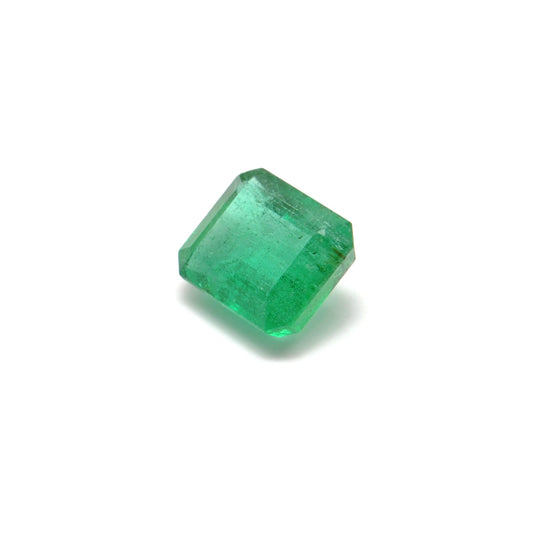 2.15 Carat Octagon Cut Natural Zambian Emerald 8x7mm from SAR Gems