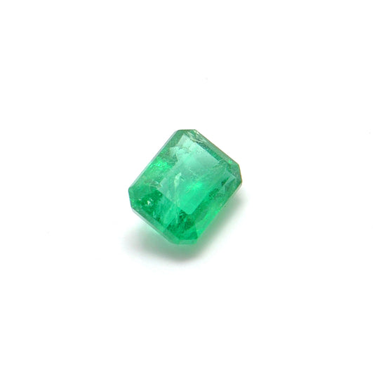 Octagon Cut Natural Zambian Emerald 0.80 Carat - SAR Gems