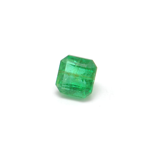 Square Cut Natural Zambian Emerald 0.70 Carat - SAR Gems