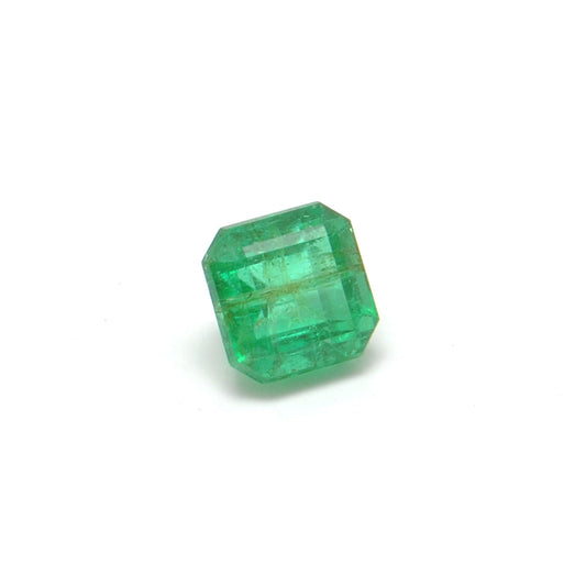 Square Cut Natural Zambian Emerald 0.70 Carat - SAR Gems