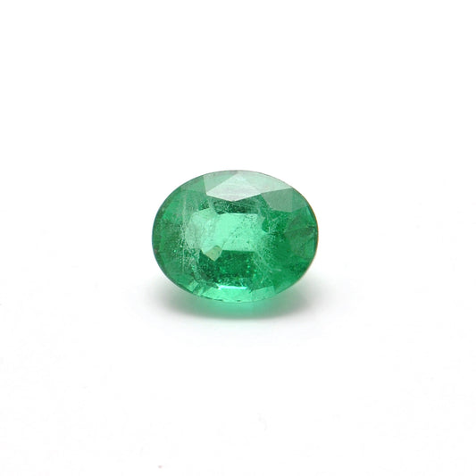 SAR Gems Natural Zambian Emerald 3.05 Carat Oval 10x8mm