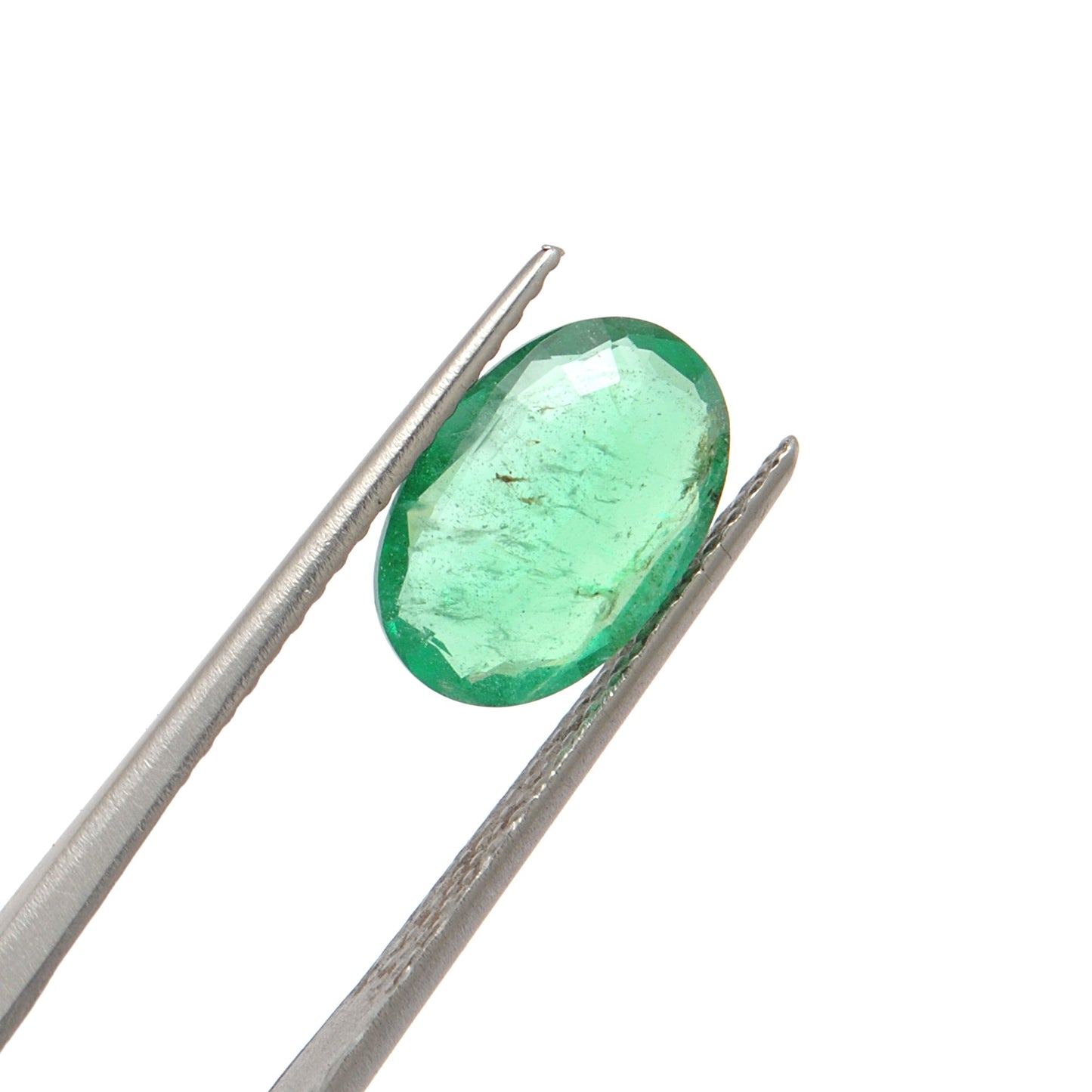 SAR Gems Natural Zambian Emerald 2.80 Carat Oval 12x8mm
