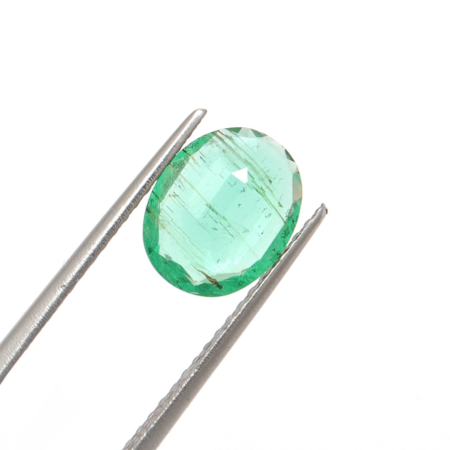 SAR Gems Natural Zambian Emerald 2.35 Carat Oval 11x9mm