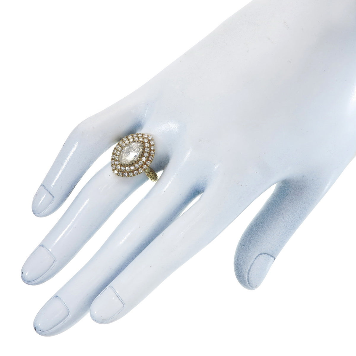 Diamond Arabesque Ring