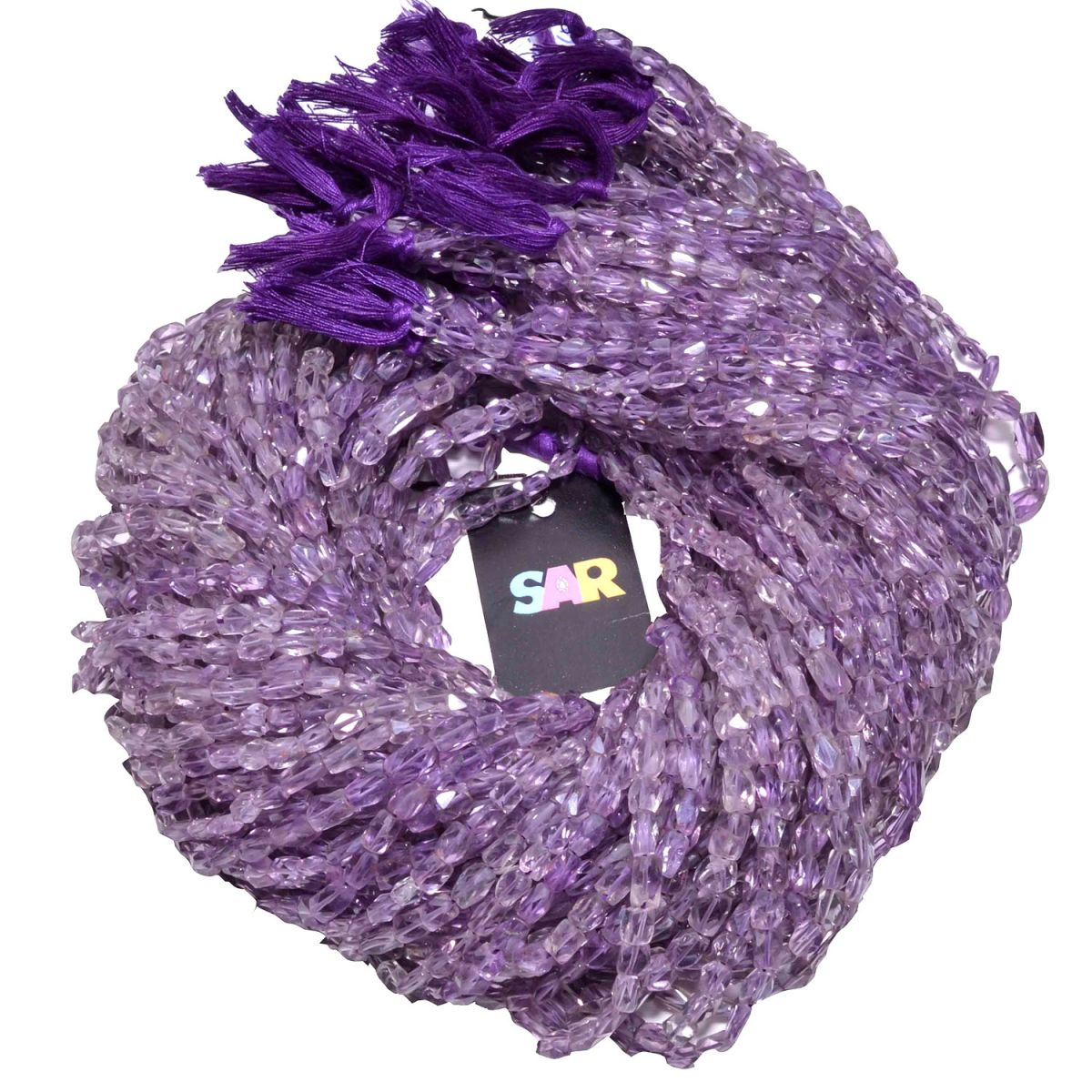 Brazil Amethyst 4x2-5x2mm Faceted Cube Beads Strand, Amethyst Faceted Cube Beads, Brazil Amethyst Faceted Cube Beads