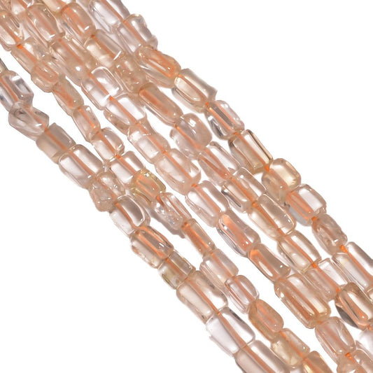 Citrine Smooth Stone Beads 4x2-5x3mm (Rectangle Shape)