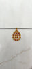 Victorian 18k Gold Hydro Ruby Pendant - view 3