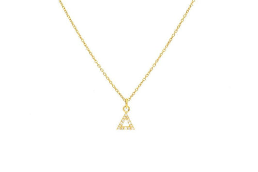 14k Yellow Gold Diamond Charm Pendant Jewelry - SAR Gems