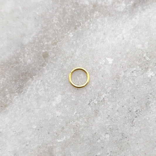 18 Karat Gold Jump Ring Rings Sold By 4pcs - view 3