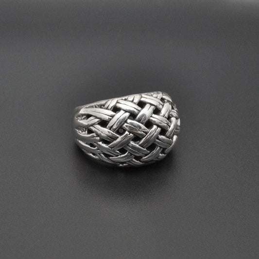 Dome Sterling Silver Men's Ring 10 - SAR Gems