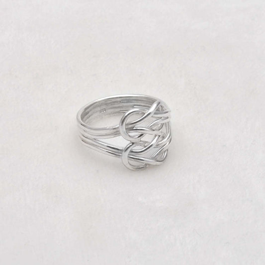 Celtic Trinity Knot Ring Size 9 - SAR Gems