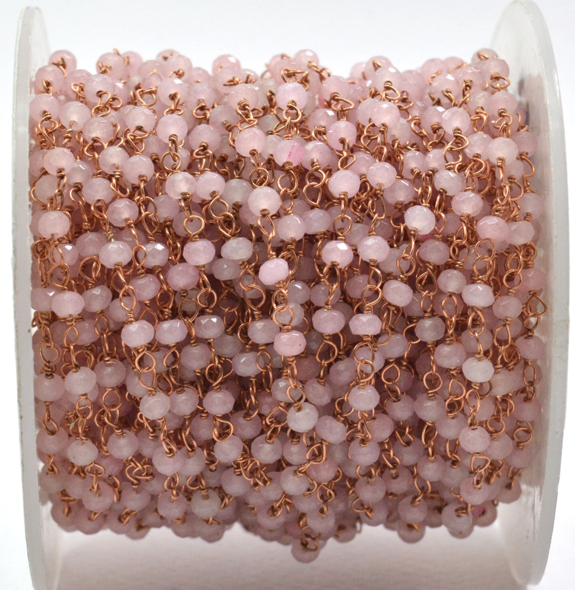 Trendy Rosary Chain - Quartz 925 Silver 3mm