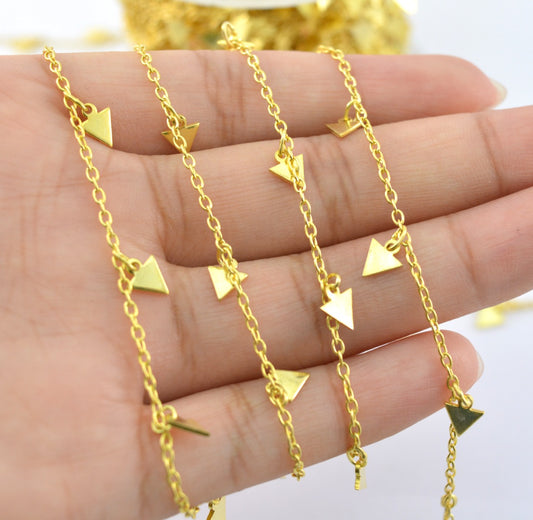 Elegant Stone Rosary Chain in 925 Silver - 5mm - view 3