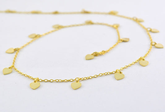 Vintage 925 Silver Gold Rosary Chain - Stone 5.00mm - view 3