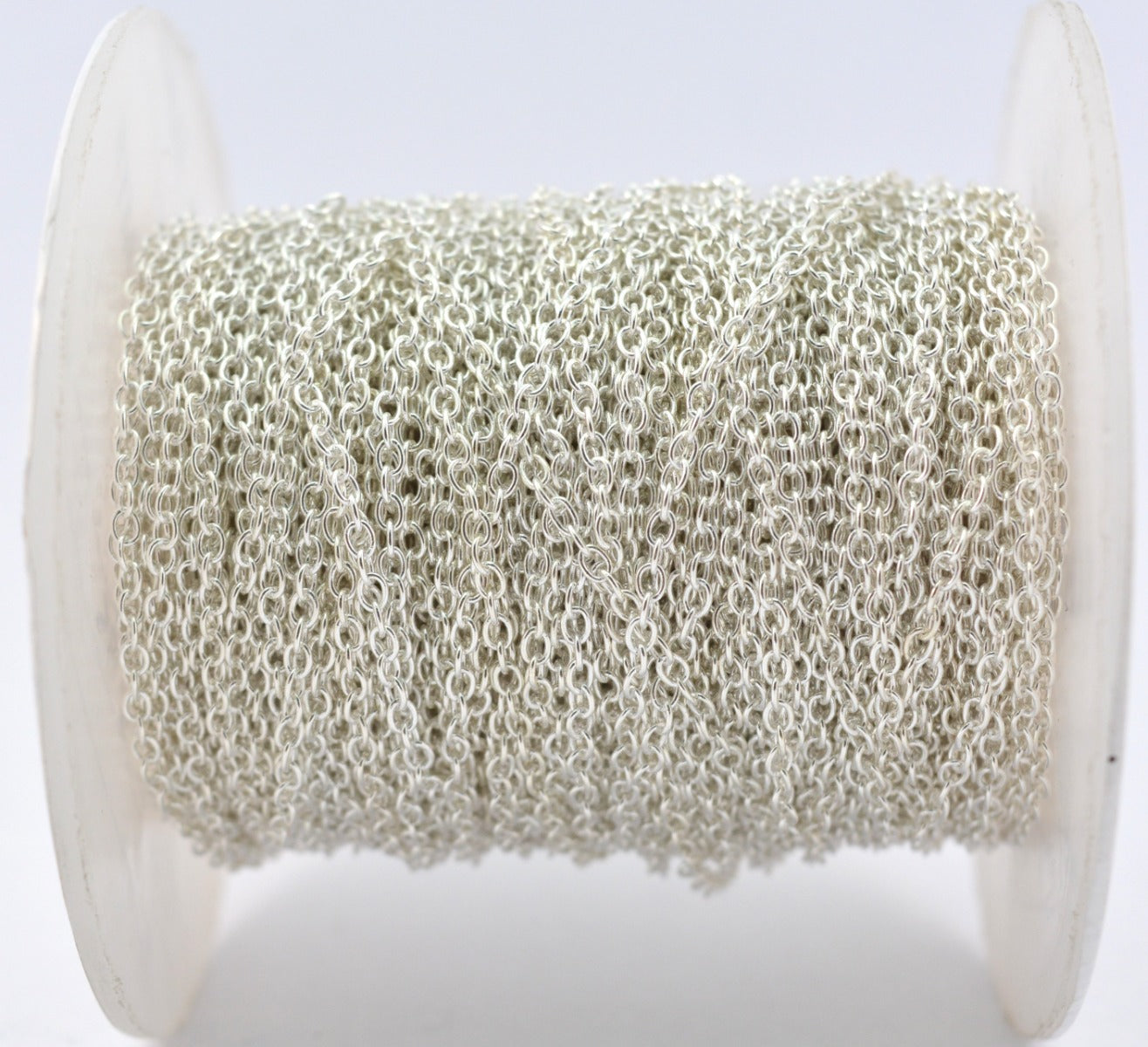 Classic Rosary Chain - Stone 925 Silver 2.20mm