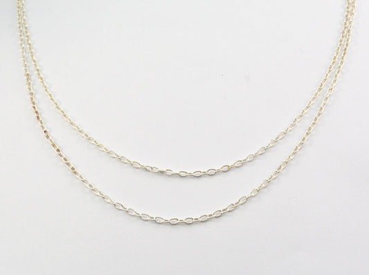 Elegant Rosary Chain - Stone 925 Silver 3.70mm