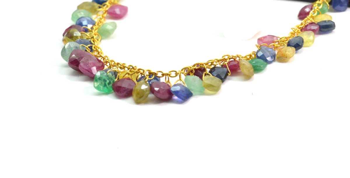 Savory 18k Solid Gold Necklace in 4.00x4.00mm - 6.00x6.00mm Size - SGGRC-085