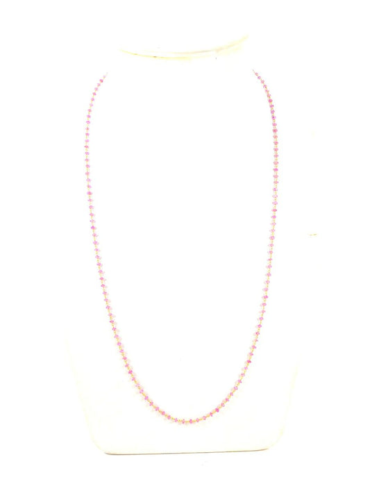 Lovely 14k Solid Gold Necklace in Roundel Shape With 3MM Size, SGGRC-120