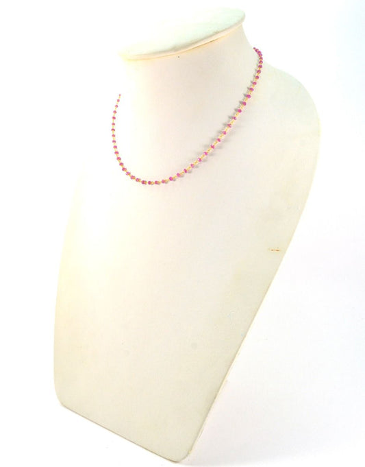 14k Solid Yellow Gold Necklace With AAA Quality In 2.50 MM Size, SGGRC-124