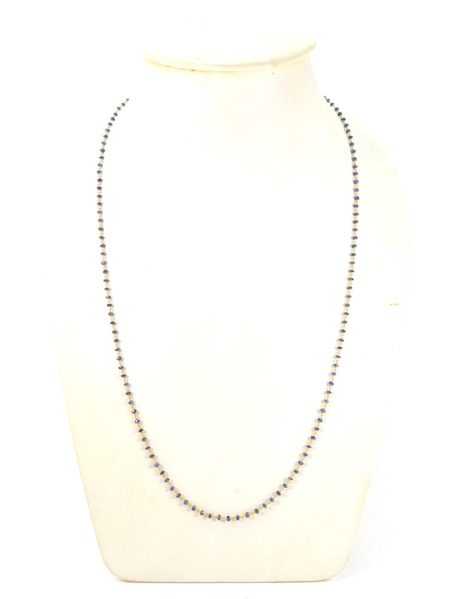 14k Solid Gold Necklace in 4.00 mm Size With Emerald Stone, SGGRC-130