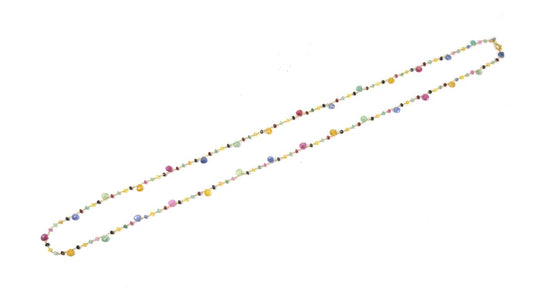 14k Solid Gold Necklace in Roundel Shape With 3 MM Size - SGGRC-143 - view 3