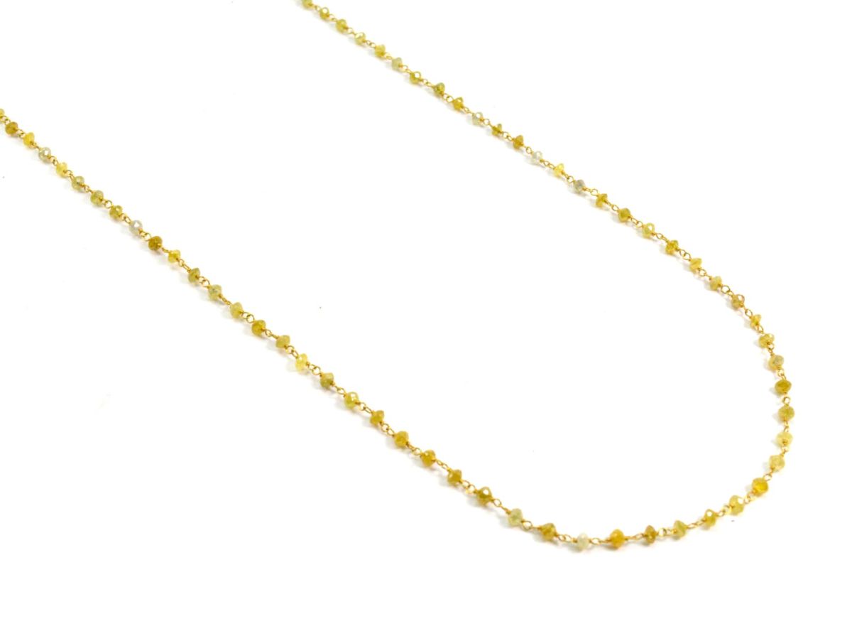 14k Solid Gold Necklace In Roundel Shape, 1.50 -2MM Size