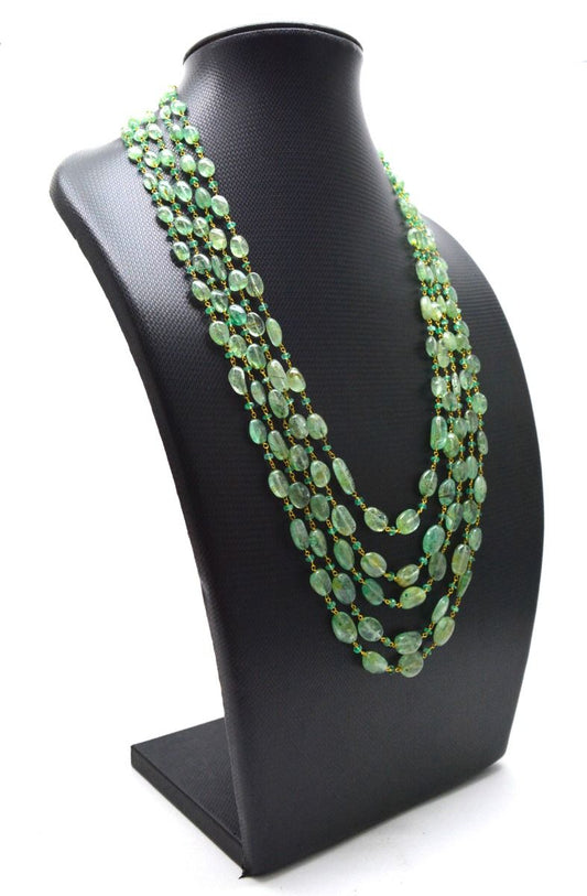 14k Solid Gold Necklace in Oval Shape - 6.50x5.50-12.00x7.50mm - view 3