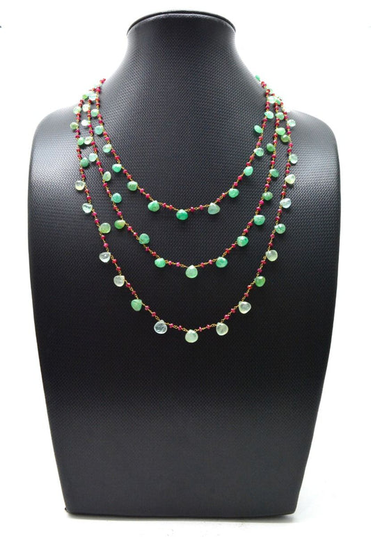 14k Solid Yellow Gold Necklace In Roundel Shape - Roundel-2.00mm