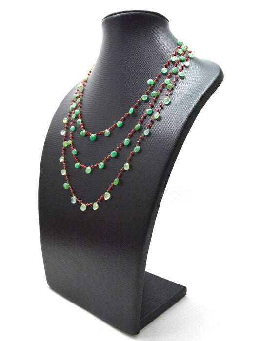 14k Solid Yellow Gold Necklace In Roundel Shape - Roundel-2.00mm, SGGRC-193