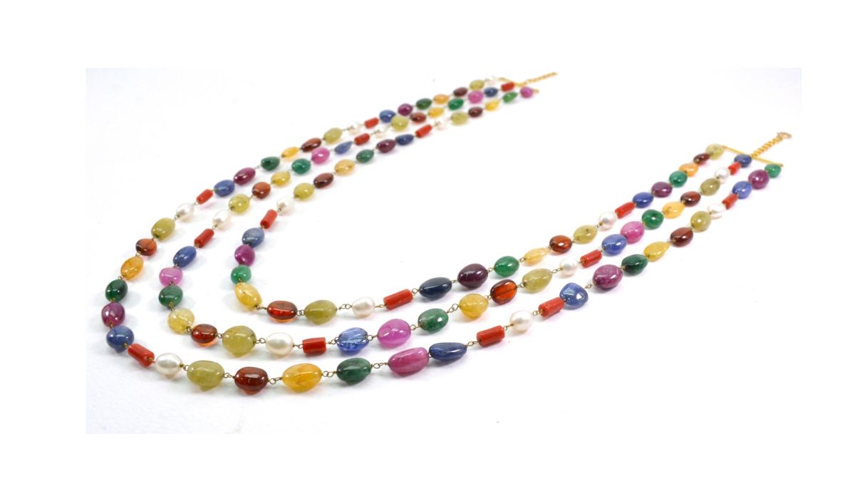 Lovely 14k Solid yellow Gold Necklace With AAA Quality