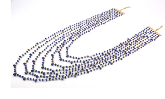 14k Solid yellow Gold Necklace With AAA Quality In 3.00 -4.00MM , SGGRC-214 - view 3