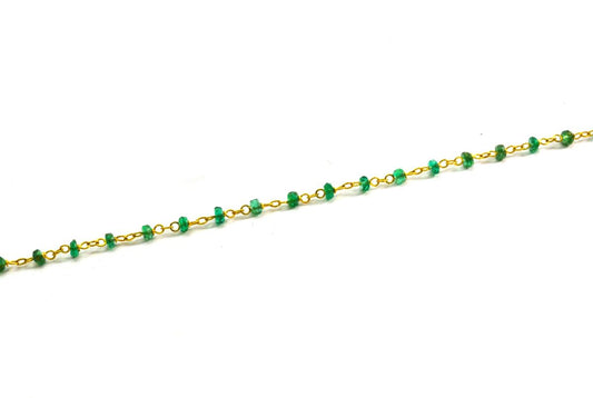 Graceful 14k Solid yellow Gold Necklace In 2.50MM Size - view 3