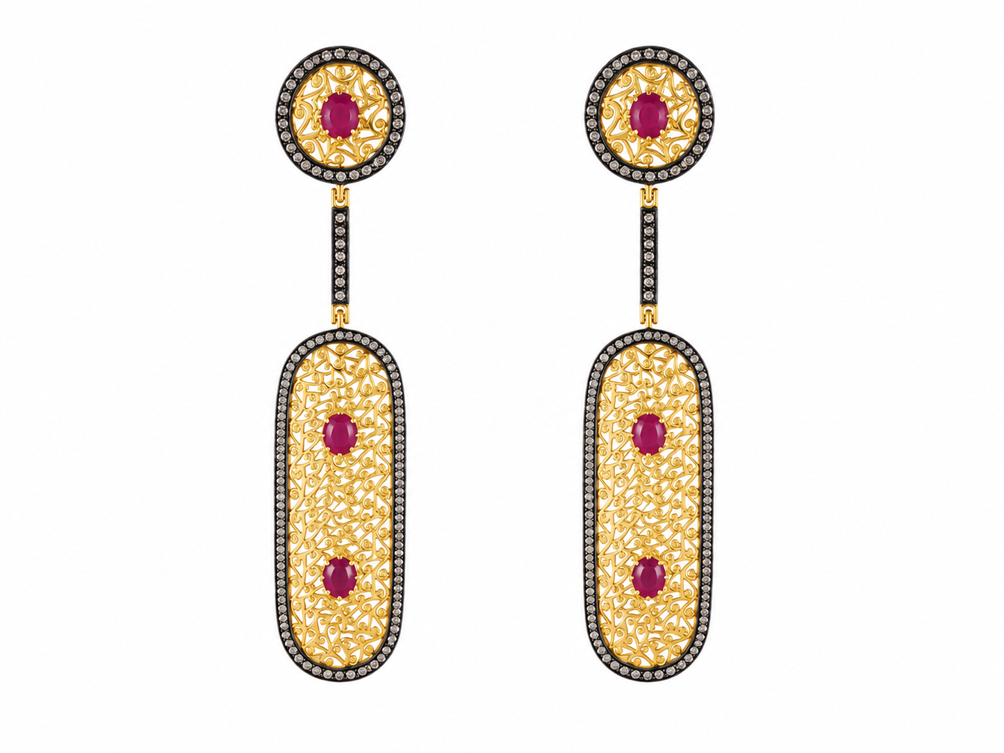 Medina Panel Earrings