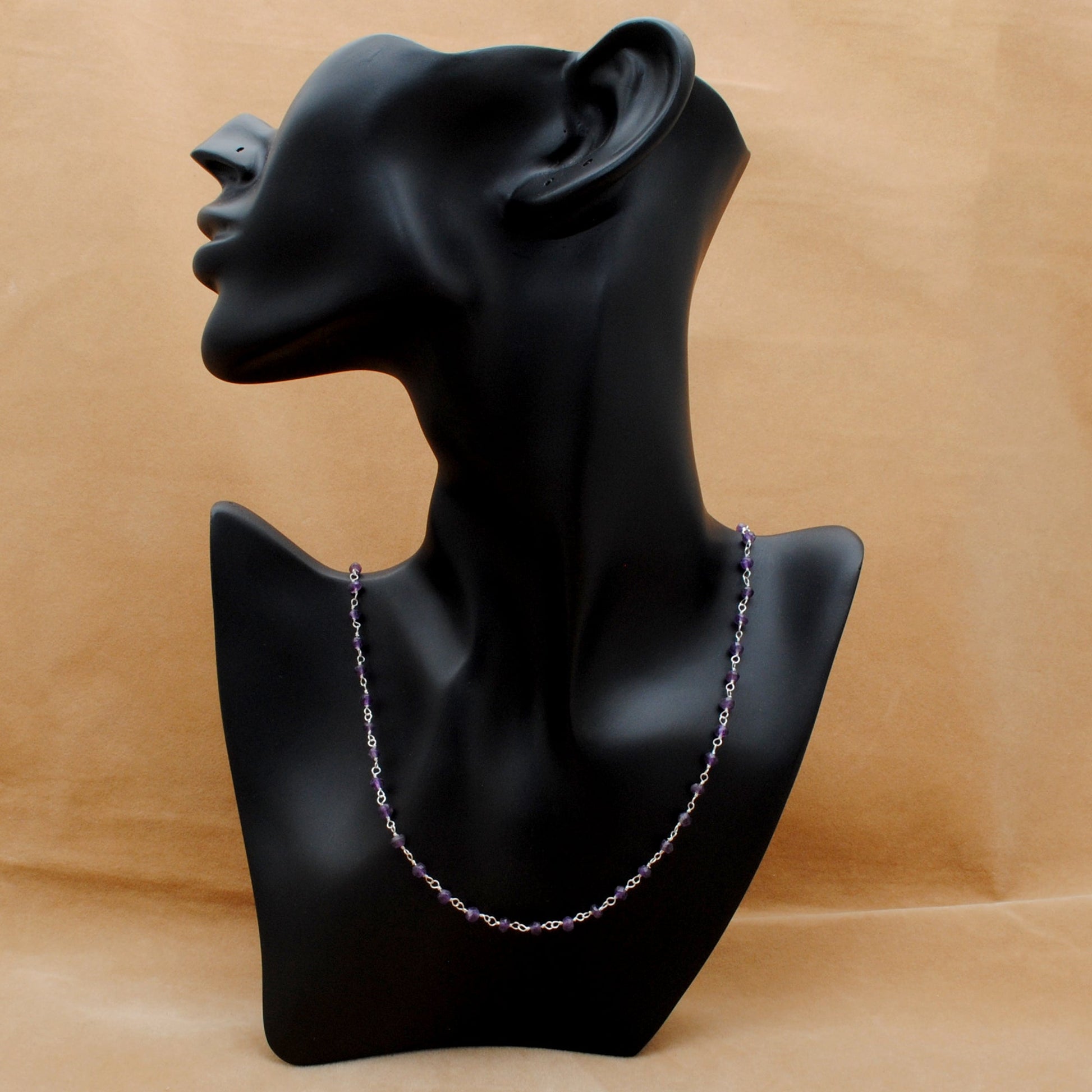 Multi-Stone Sterling Silver Bracelet with Amethyst, Moonstone & More - Sar Gems - Sar Gems