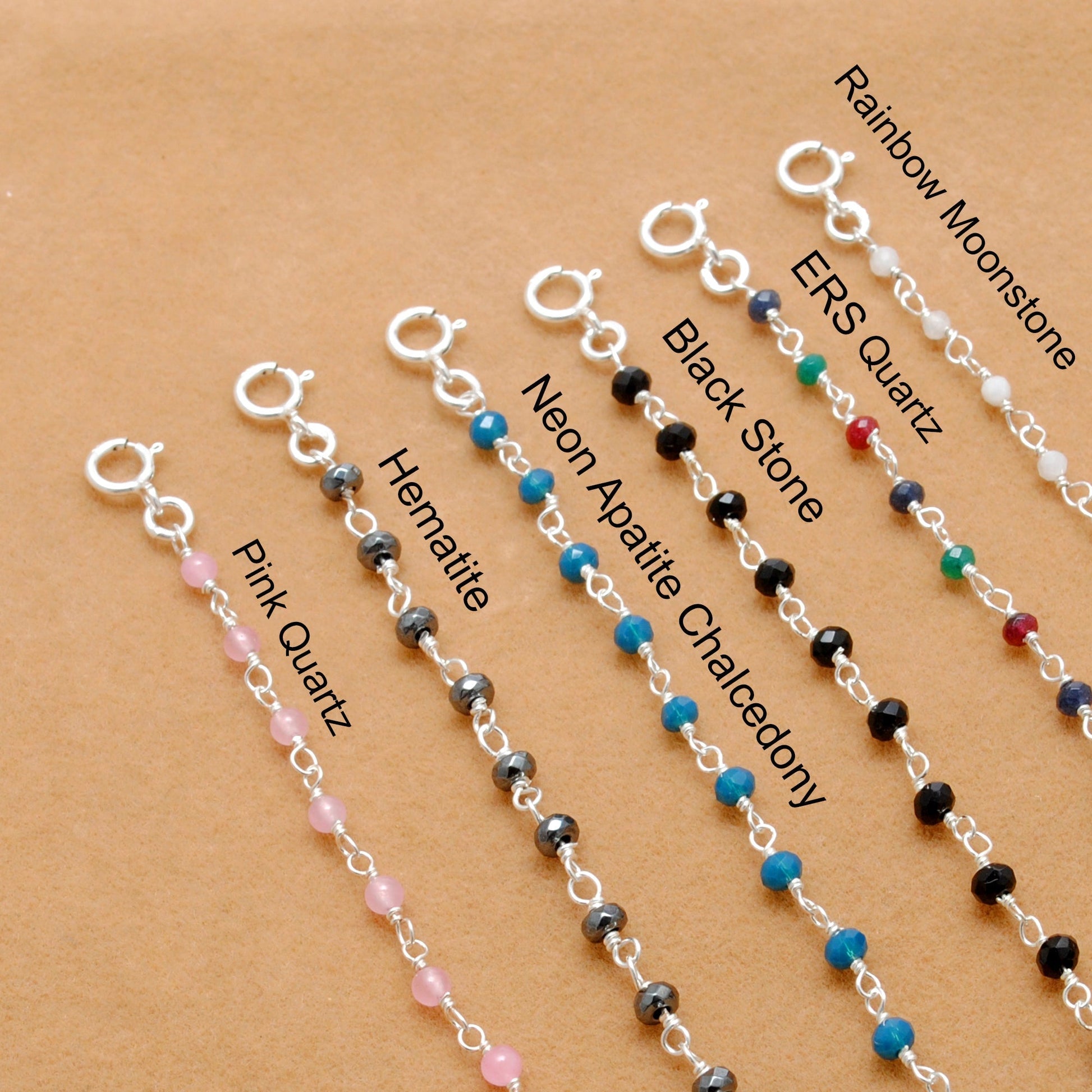 925 Silver Multi Chalcedony & Pearl Bracelet – Matching Necklace Available – Gift for Her - Sar Gems