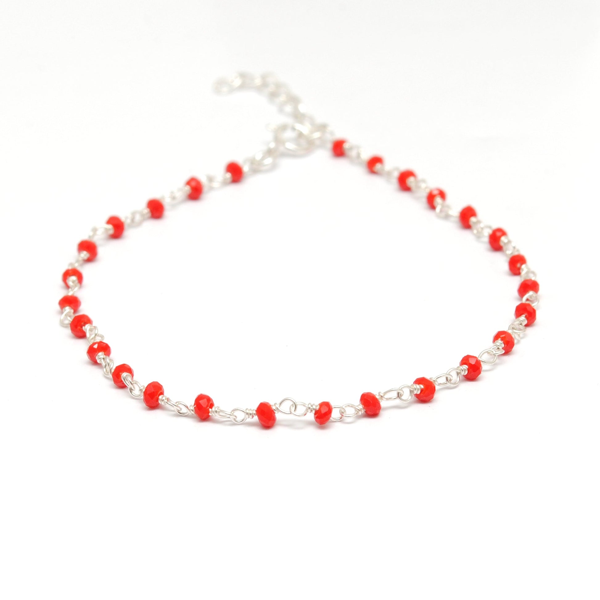 925 Sterling Silver Multi-Gemstone Beaded Bracelet | Sar Gems - Sar Gems