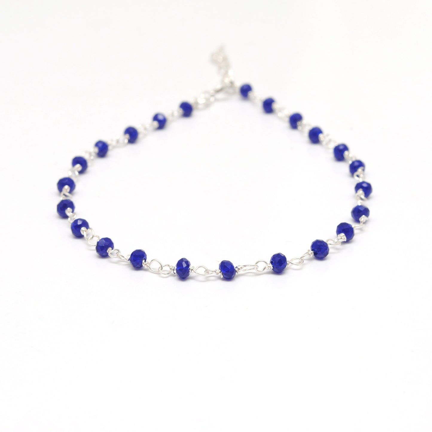 Multi-Stone Sterling Silver Bracelet with Amethyst, Moonstone & More - Sar Gems - Sar Gems