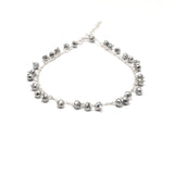 Handmade 925 Sterling Silver Rosary Chain Bracelet and Matching Necklace – Dangling Beads Jewelry - Sar Gems