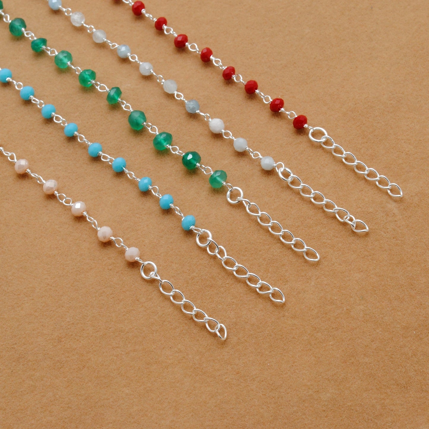 925 Sterling Silver Radiance Necklace – Chalcedony & Onyx Gem - Sar Gems