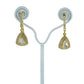 Trillion Diamond Drop Earrings
