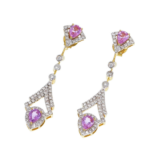 La Vie en Rose Drop Earrings