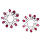 Ruby Aurora Earrings