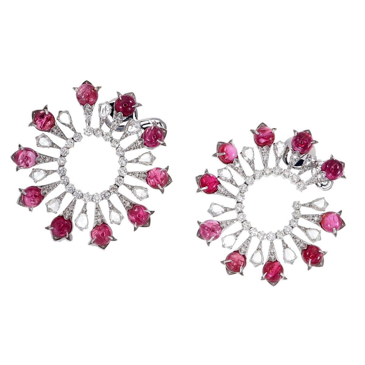 Ruby Aurora Earrings