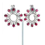 Ruby Aurora Earrings