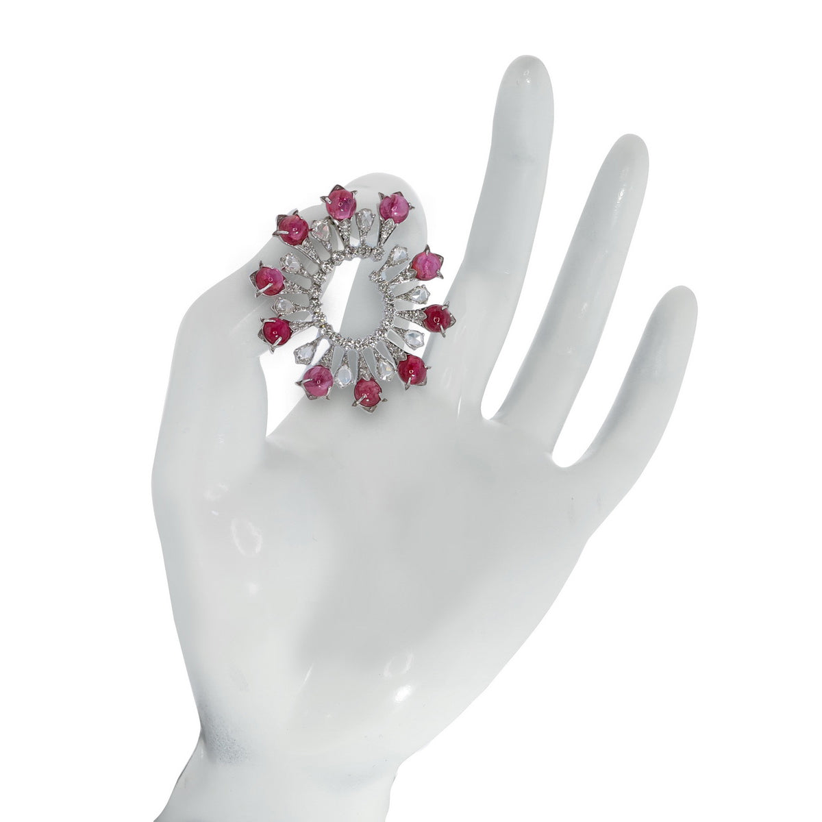 Ruby Aurora Earrings