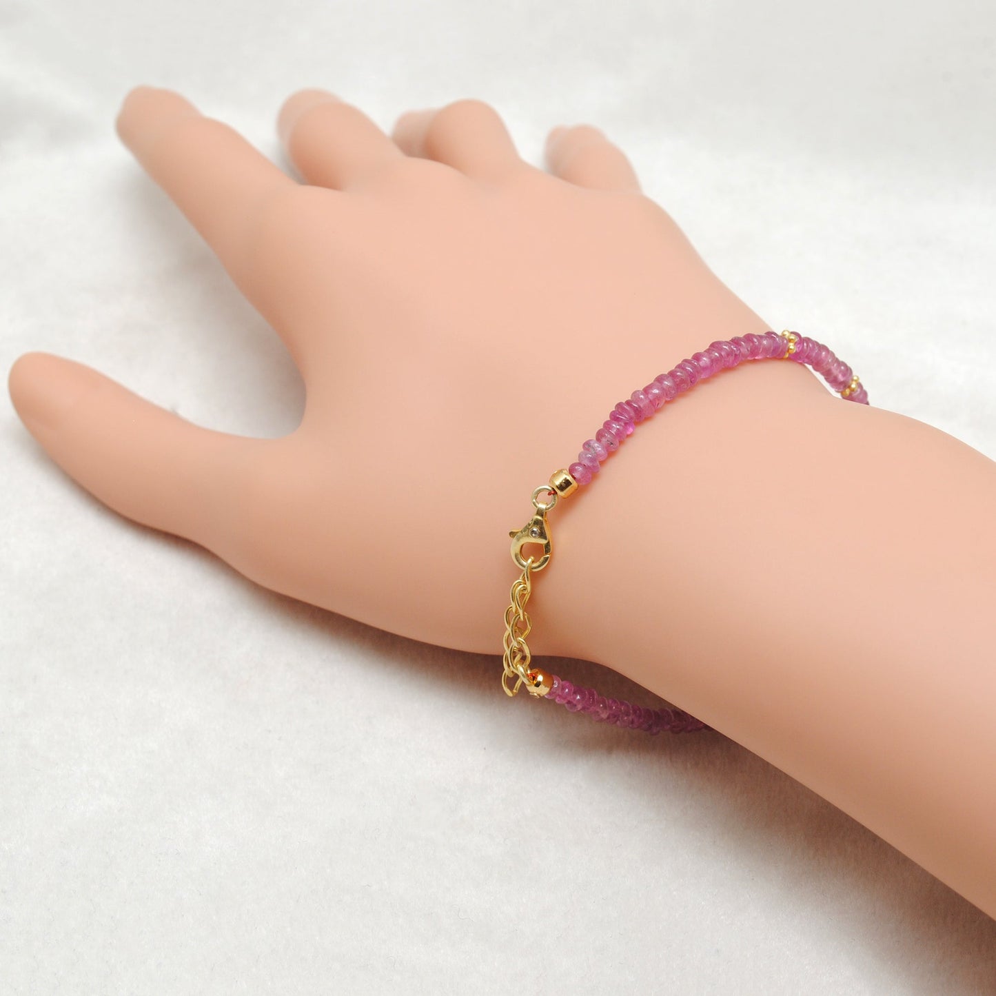 Ruby Bracelet Real Pearl Christmas Gift