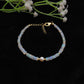 925 Sterling Silver Ethiopian Opal & Pearl Beaded Bracelet