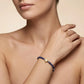 8" Natural Blue Sapphire & Diamond Bracelet